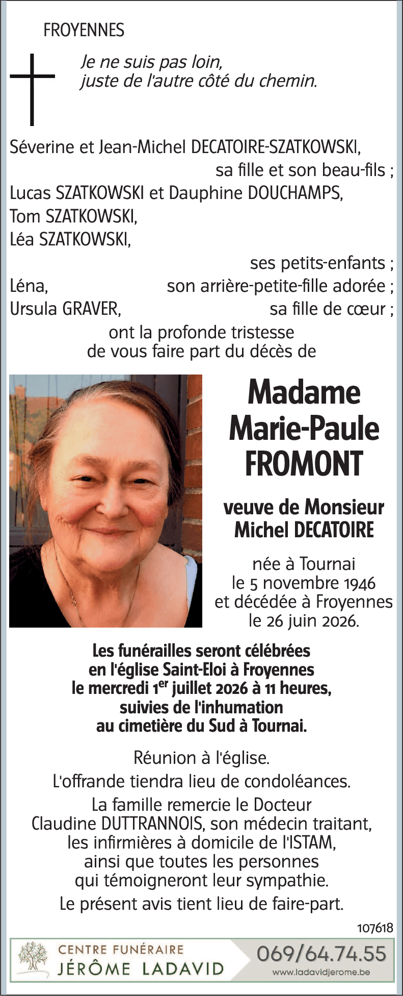 Marie-Paule FROMONT