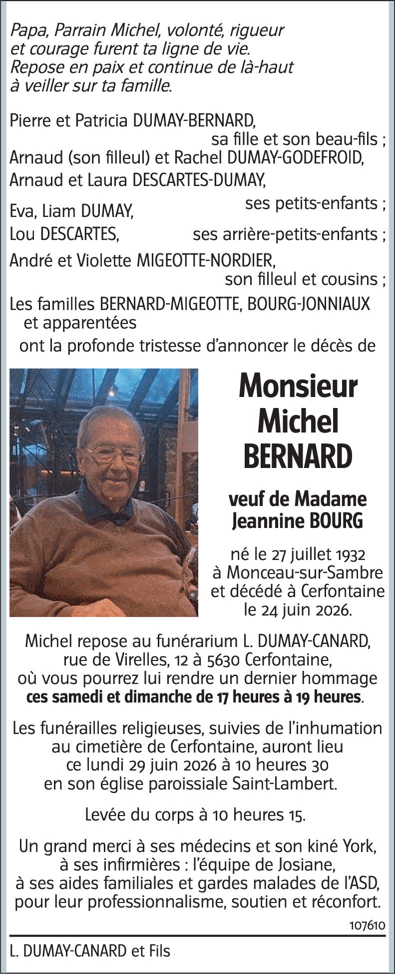 Michel BERNARD