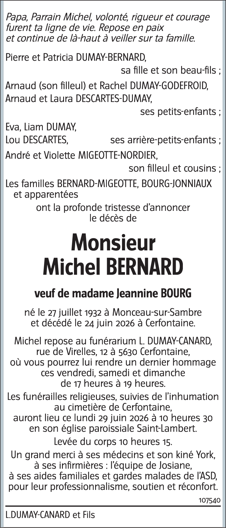 Michel BERNARD