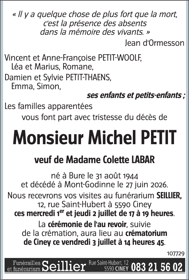 Michel PETIT