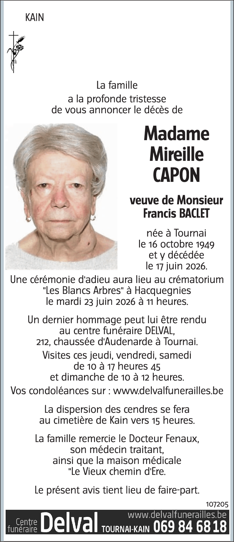 Mireille CAPON