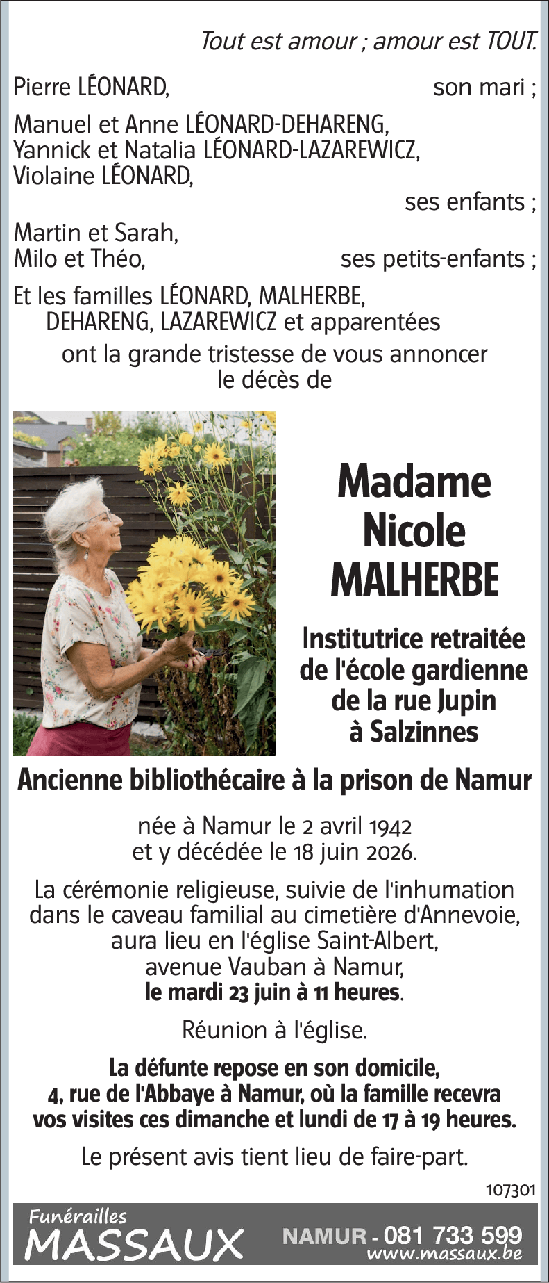 Nicole MALHERBE