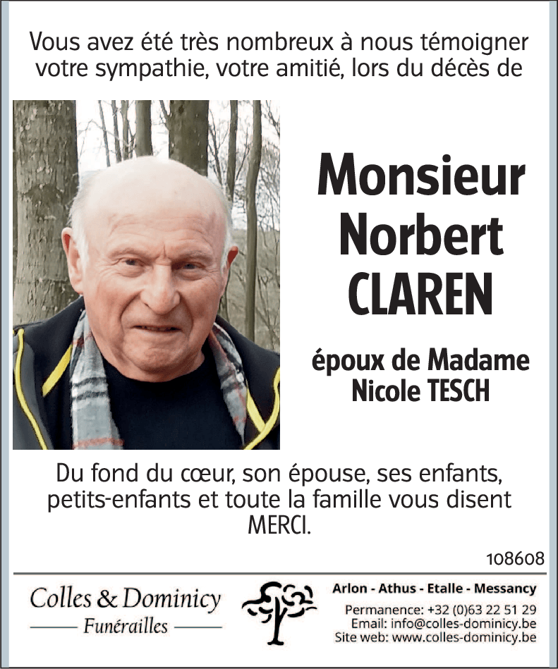 Norbert CLAREN