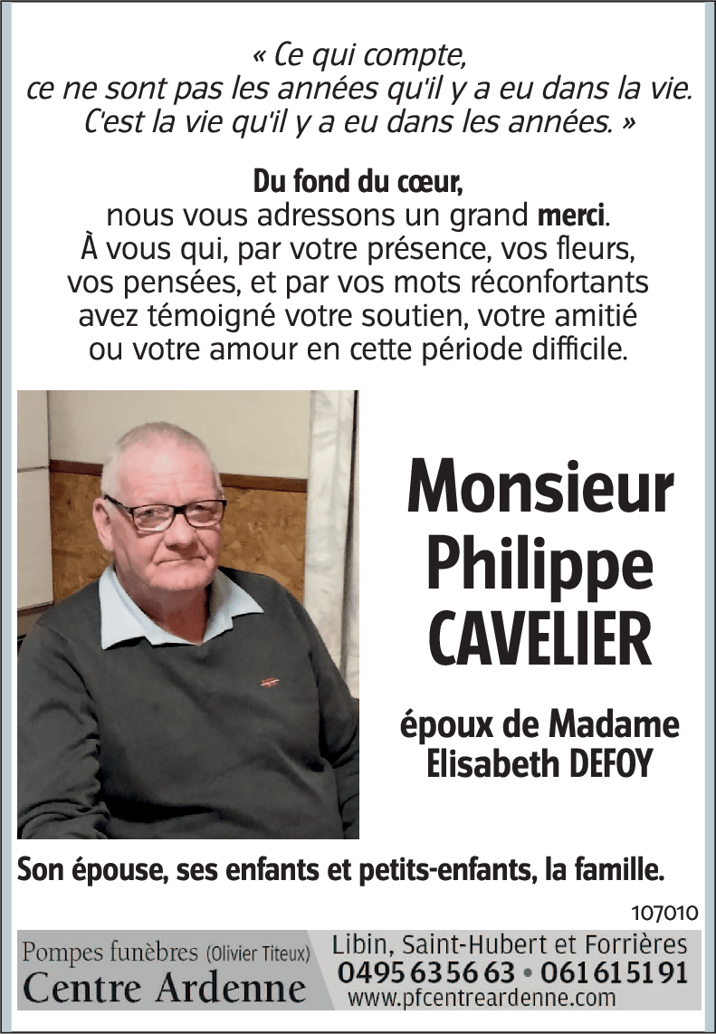 Phillipe CAVELIER