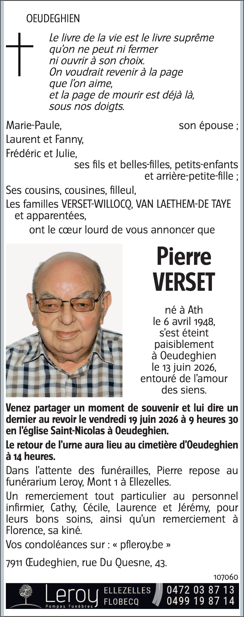 Pierre VERSET