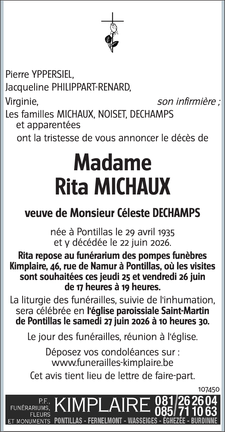 Rita MICHAUX