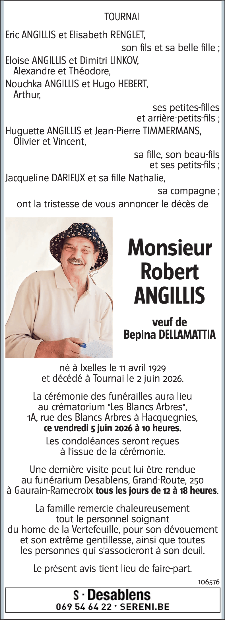 Robert ANGILLIS