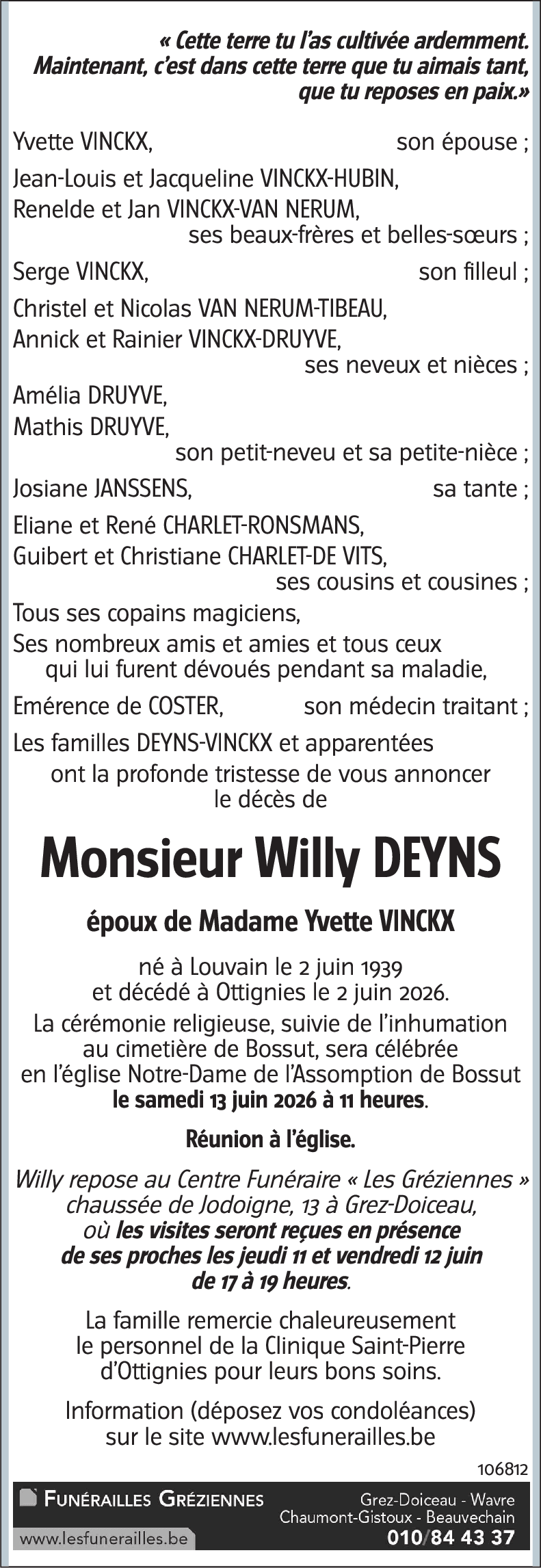 Willy DEYNS
