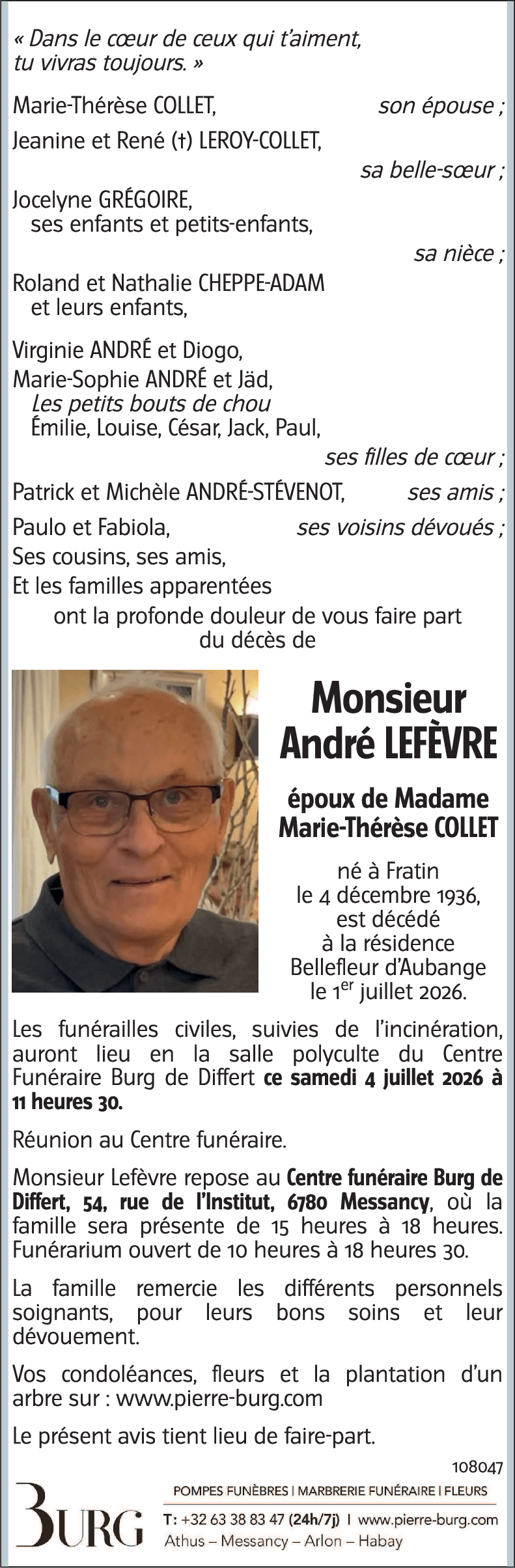 André LEFEVRE