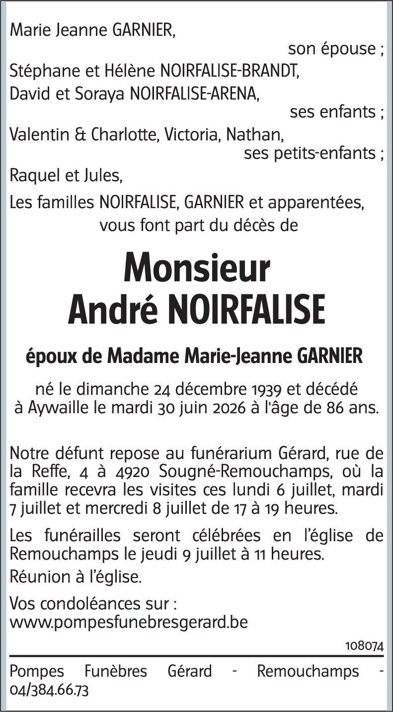 André Noirfalise