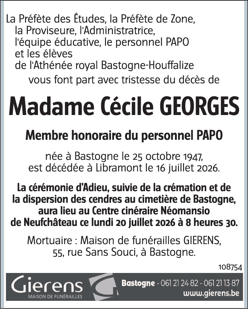 Cécile GEORGES