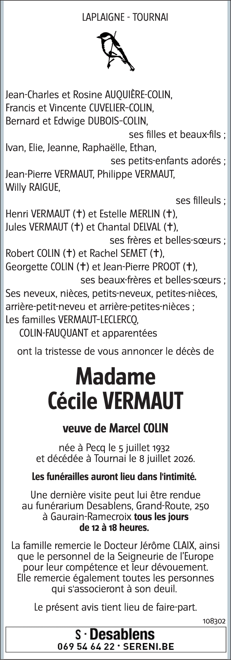 Cécile Vermaut