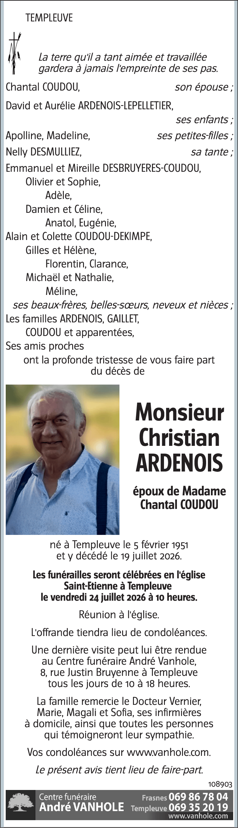 Christian ARDENOIS