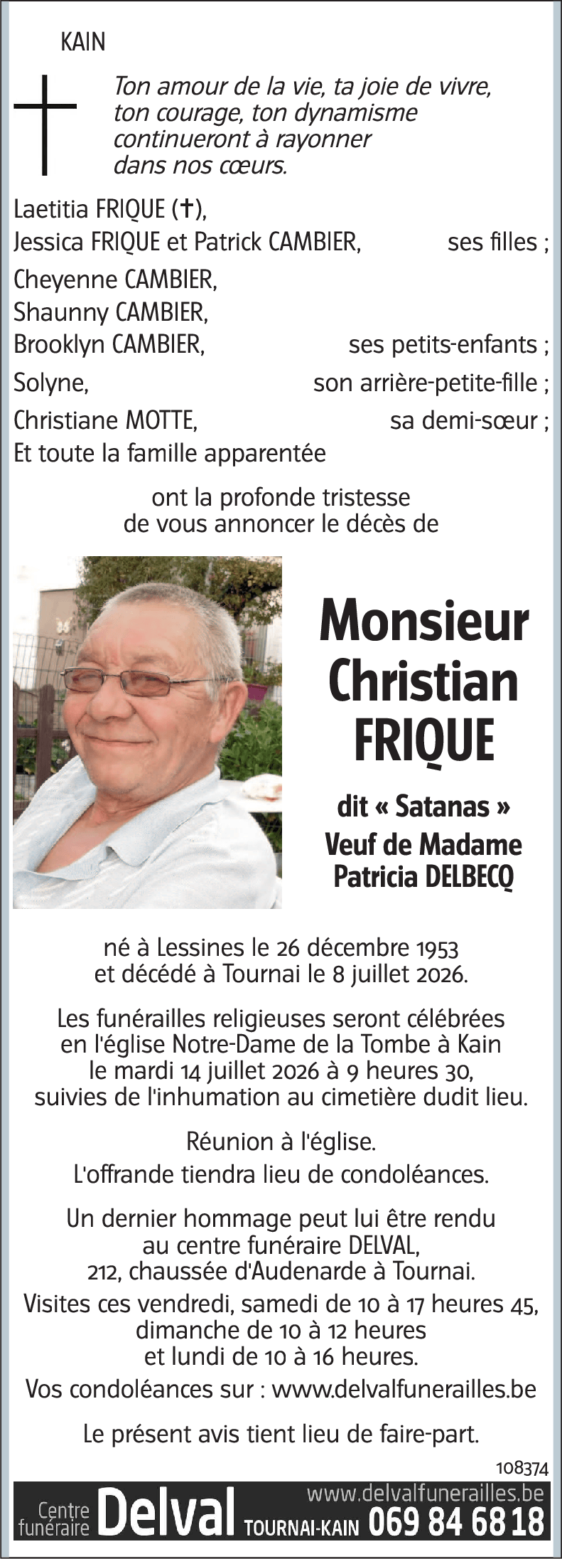Christian FRIQUE