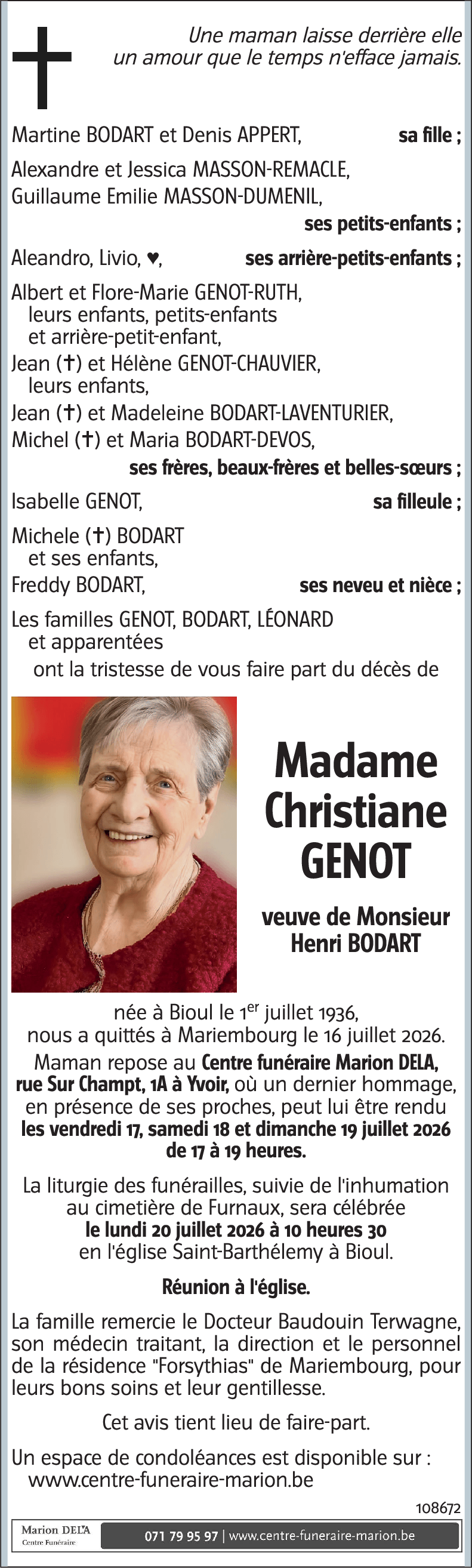 Christiane GENOT
