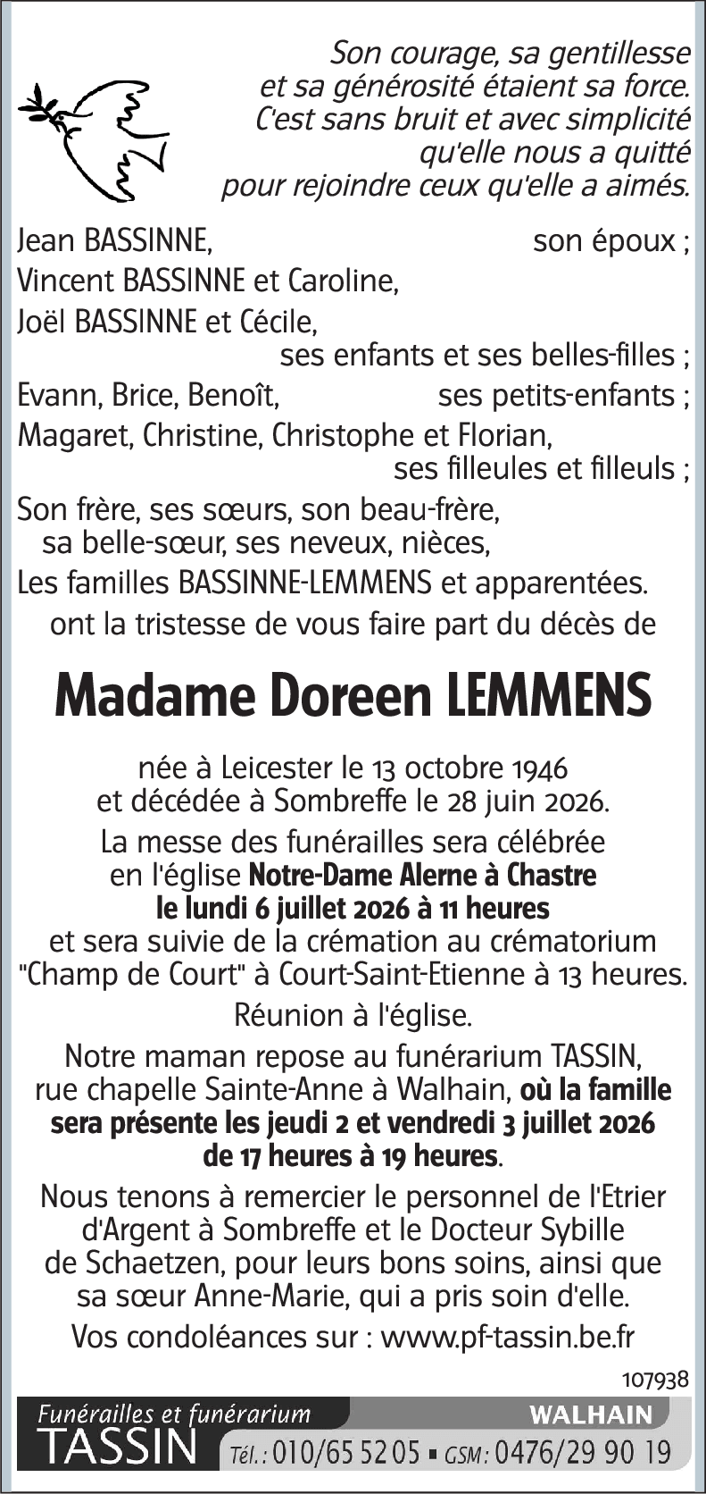 Doreen LEMMENS.