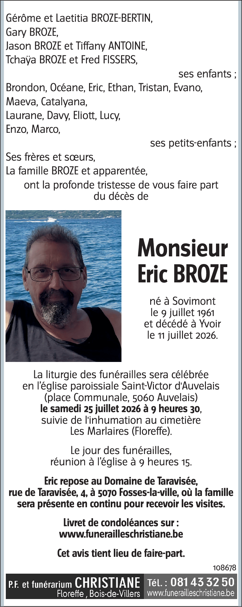 Eric BROZE