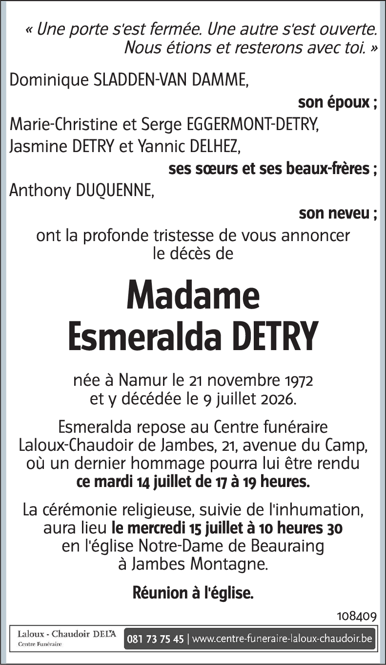 Esmeralda DETRY