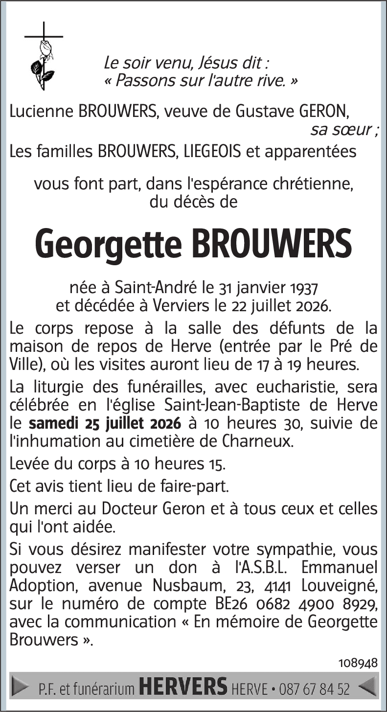 Georgette BROUWERS