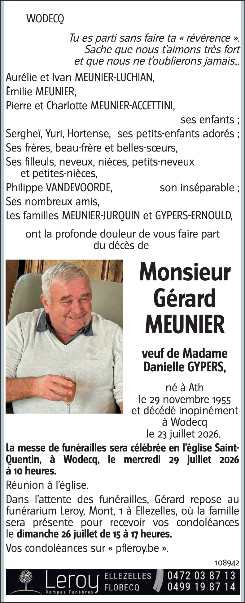 Gérard MEUNIER