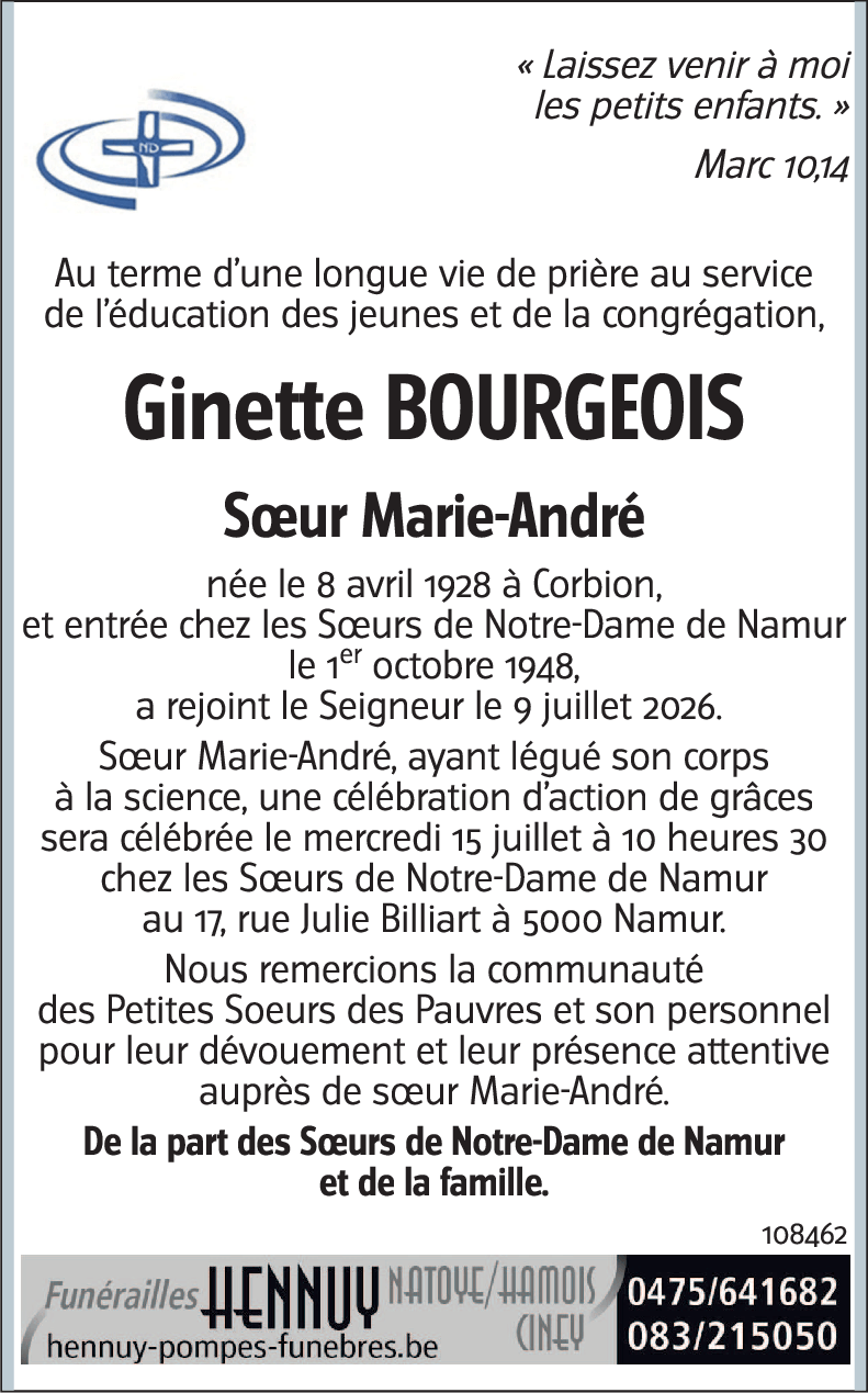 Ginette BOURGEOIS