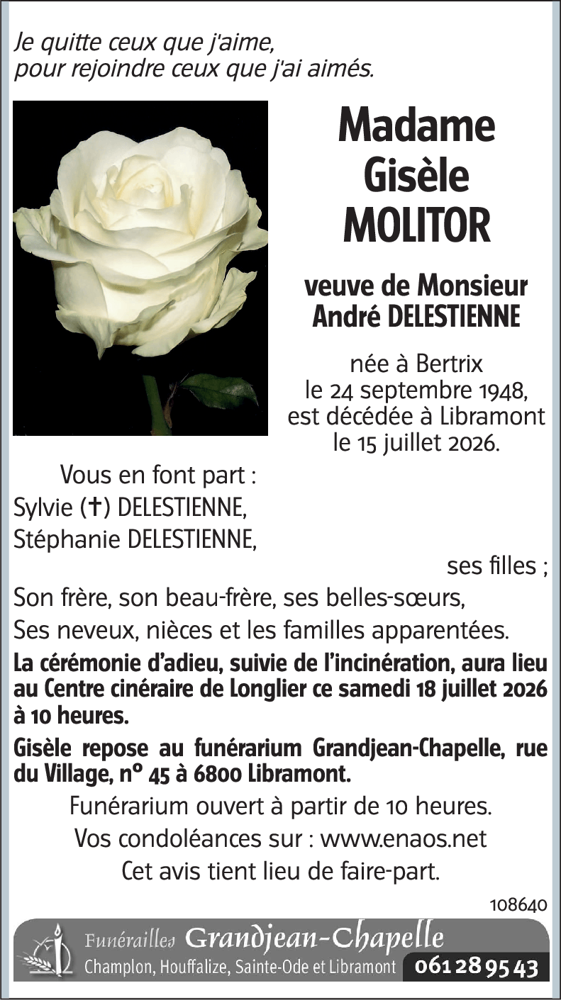 Gisèle MOLITOR