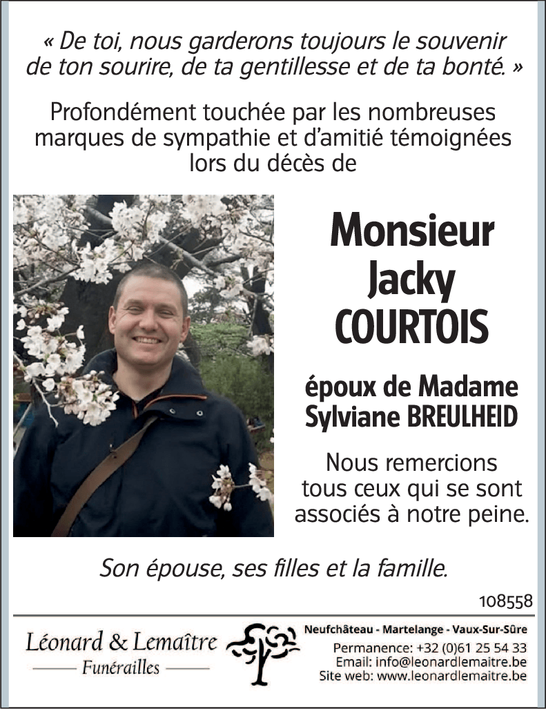 Jacky COURTOIS
