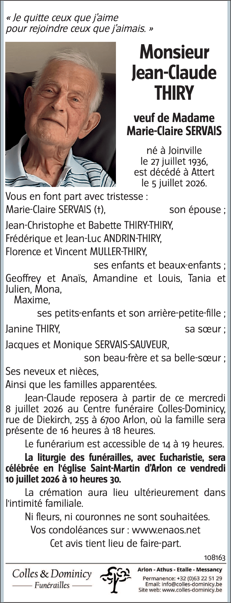 Jean-Claude THIRY