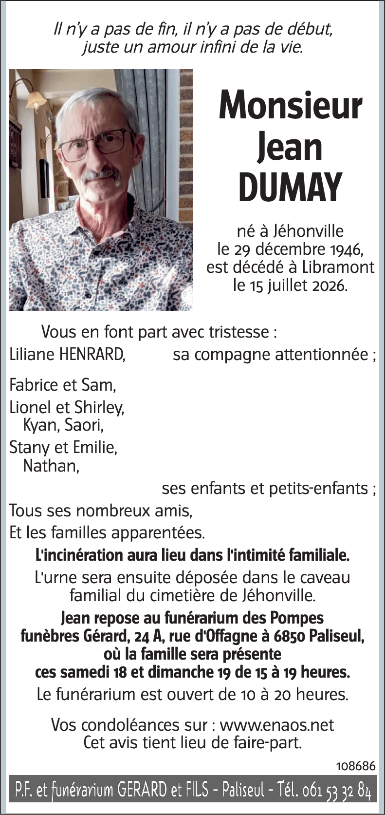 Jean DUMAY