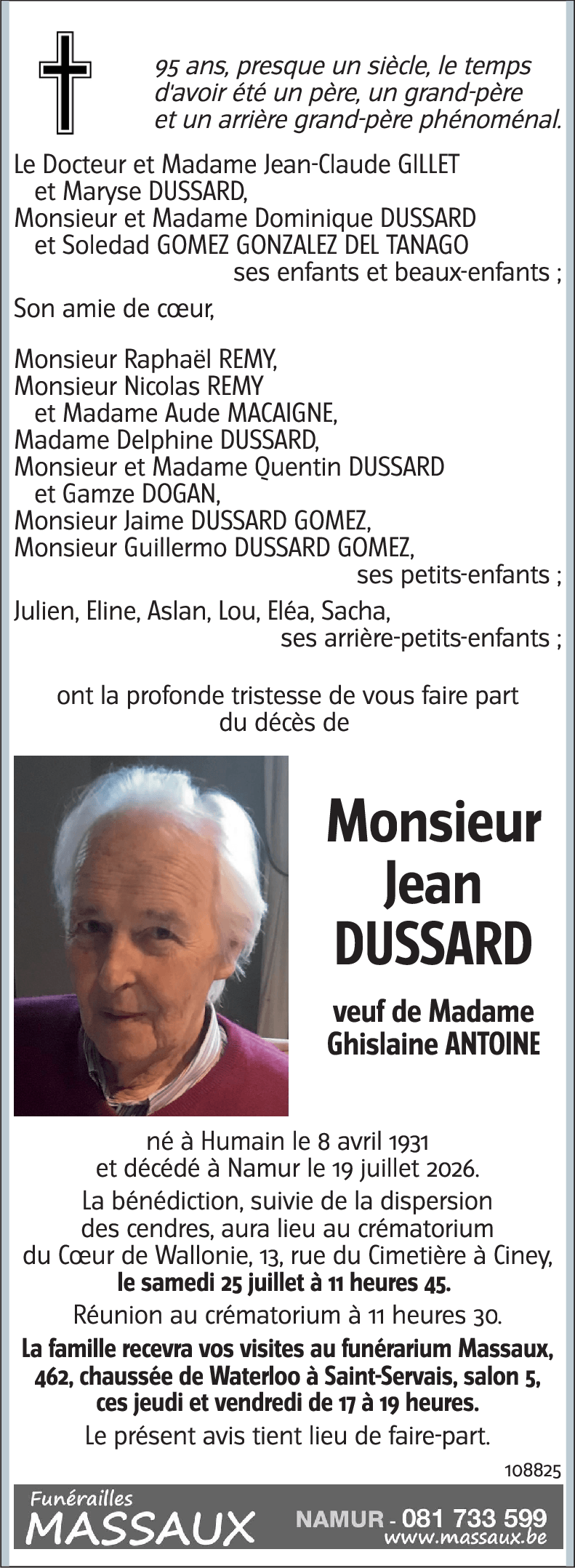 Jean DUSSARD