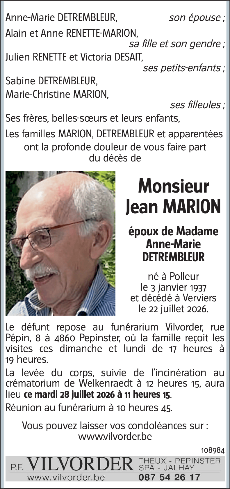 Jean MARION