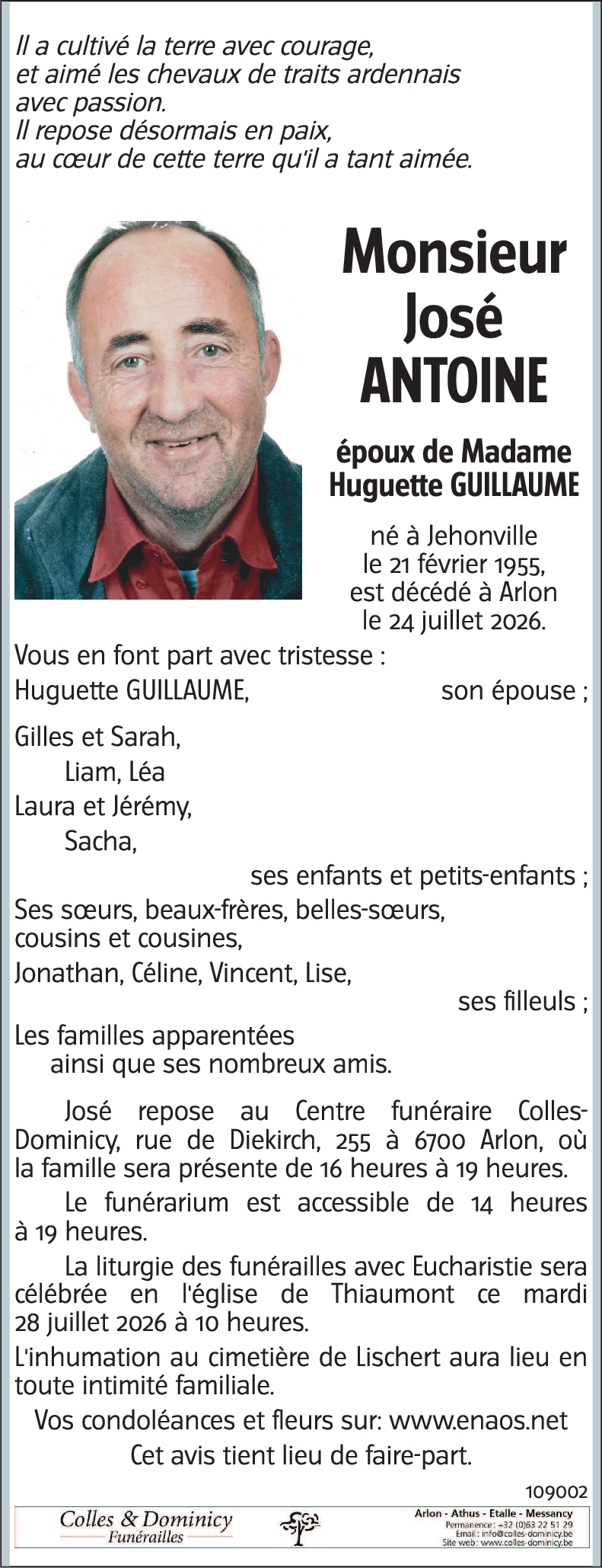 José ANTOINE