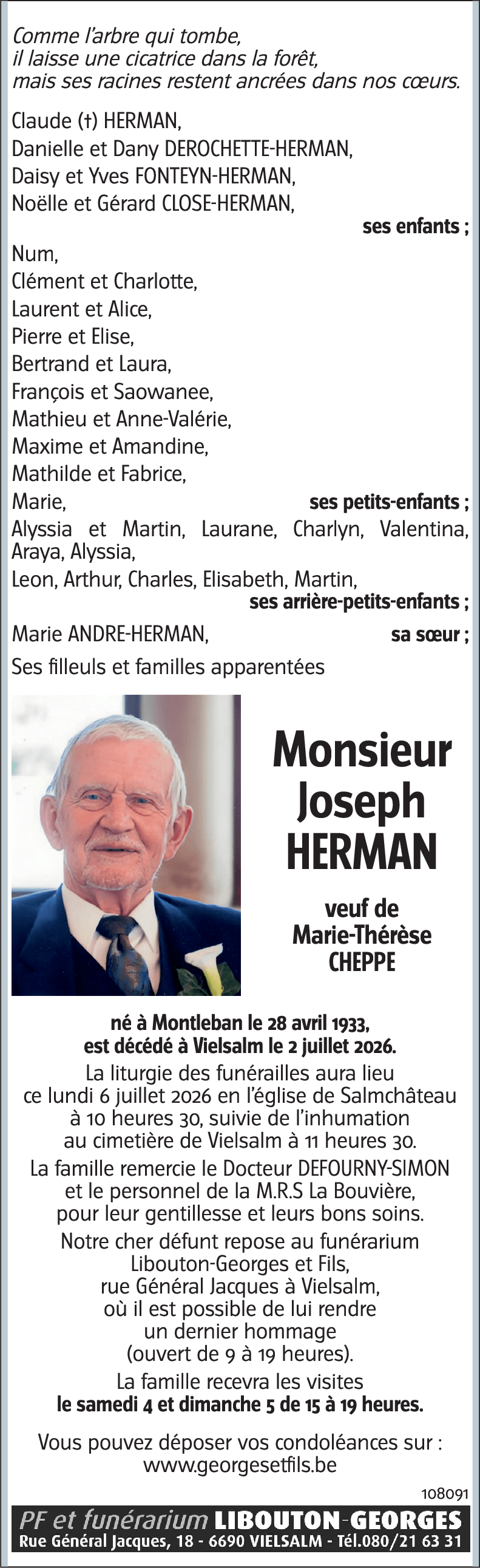 Joseph HERMAN