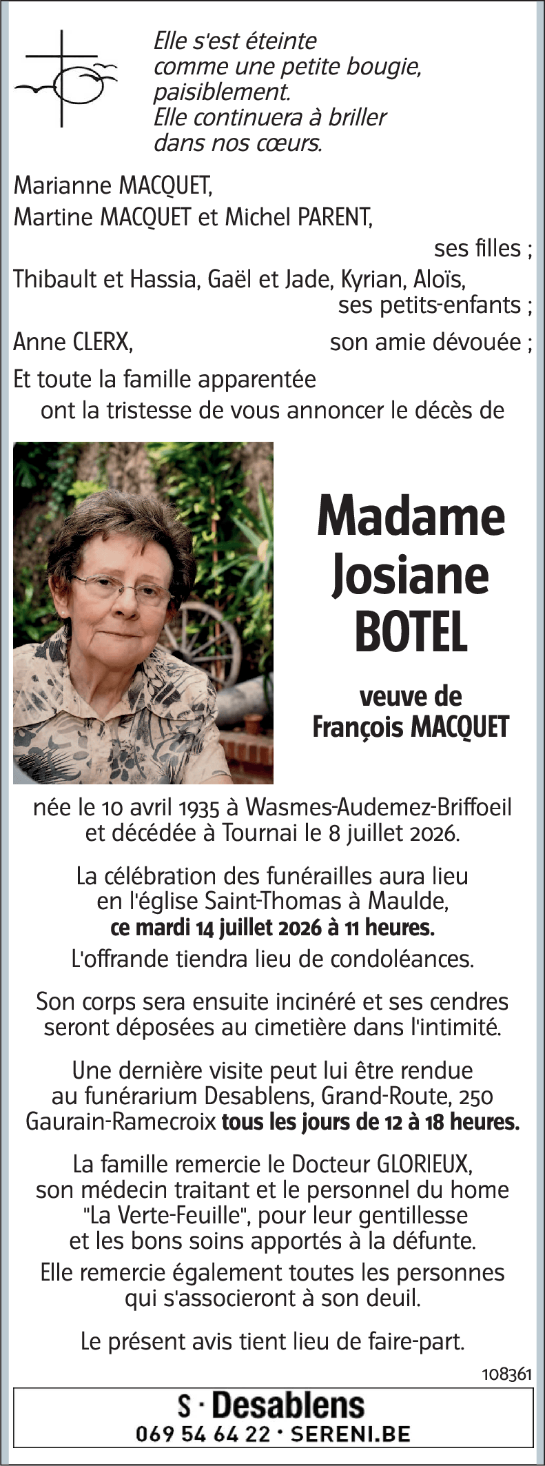 Josiane BOTEL
