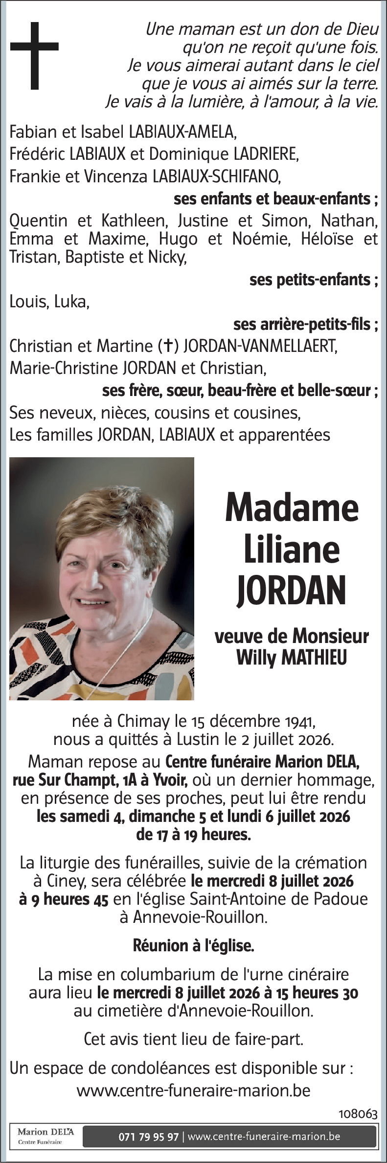 Liliane JORDAN