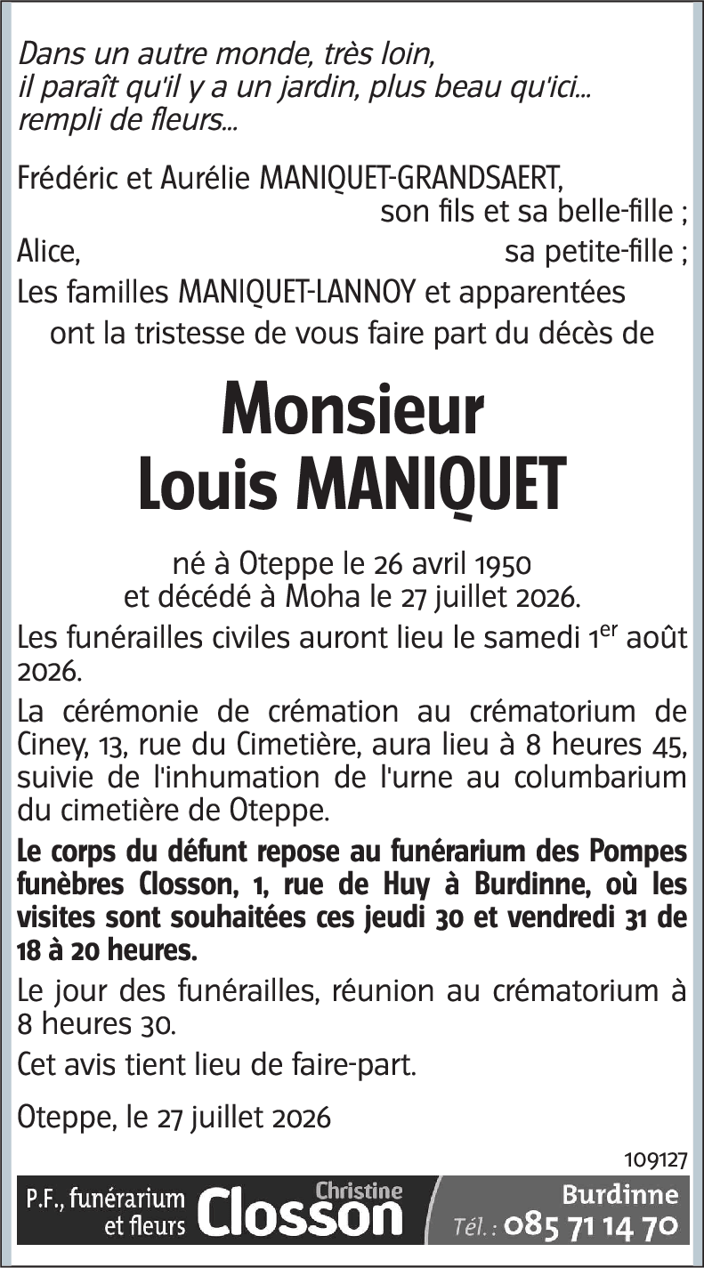 Louis MANIQUET
