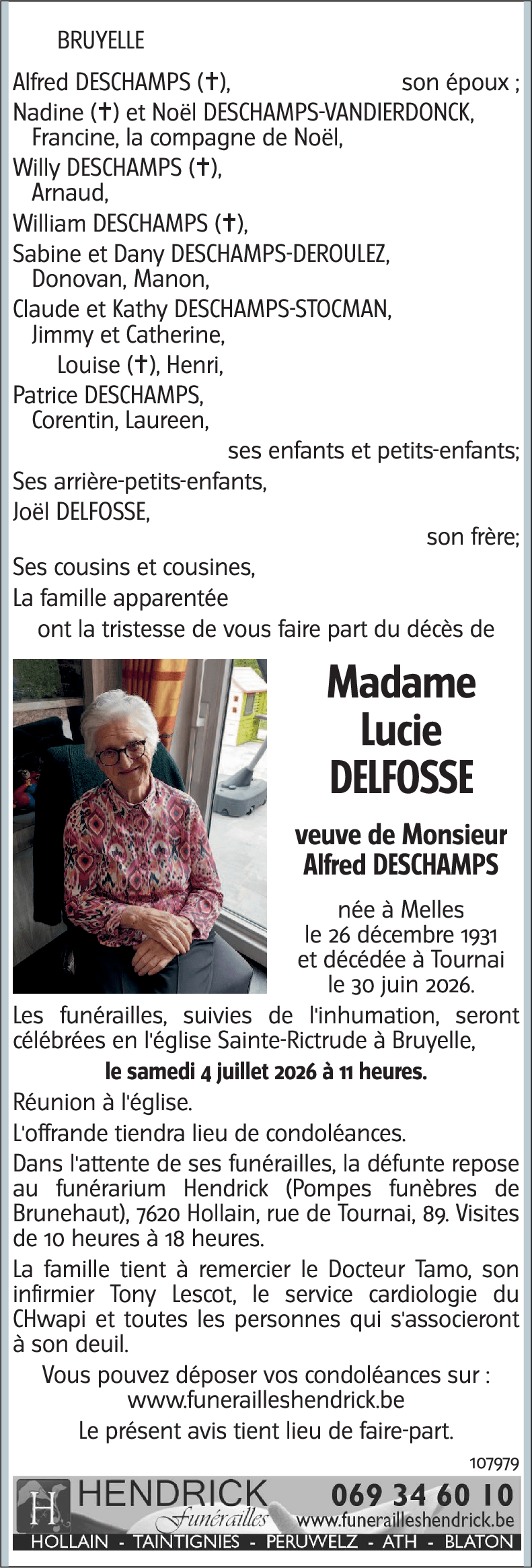 Lucie DELFOSSE