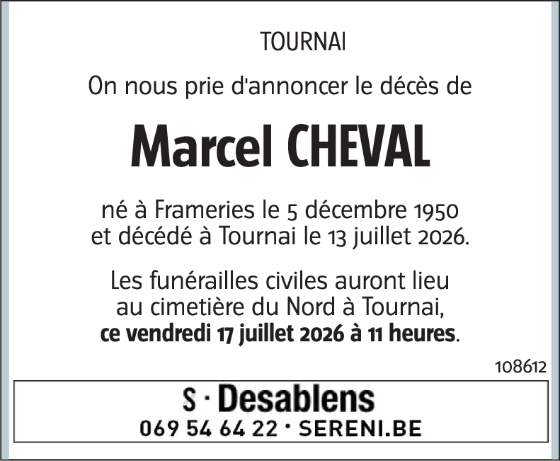 Marcel CHEVAL