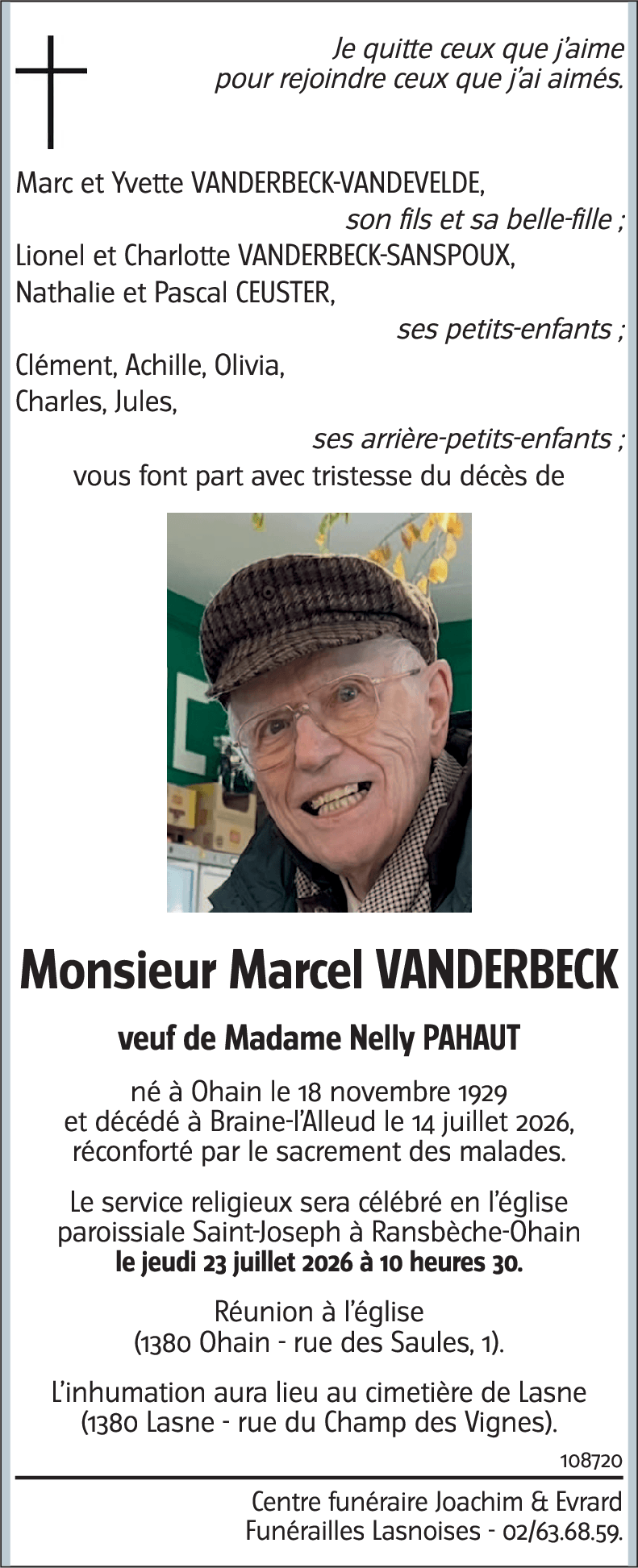 Marcel VANDERBECK