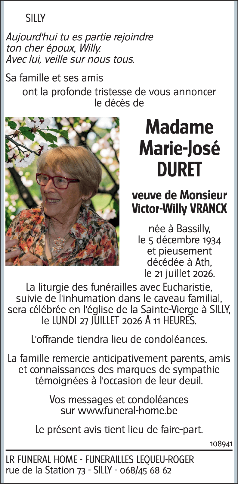 Marie-José DURET