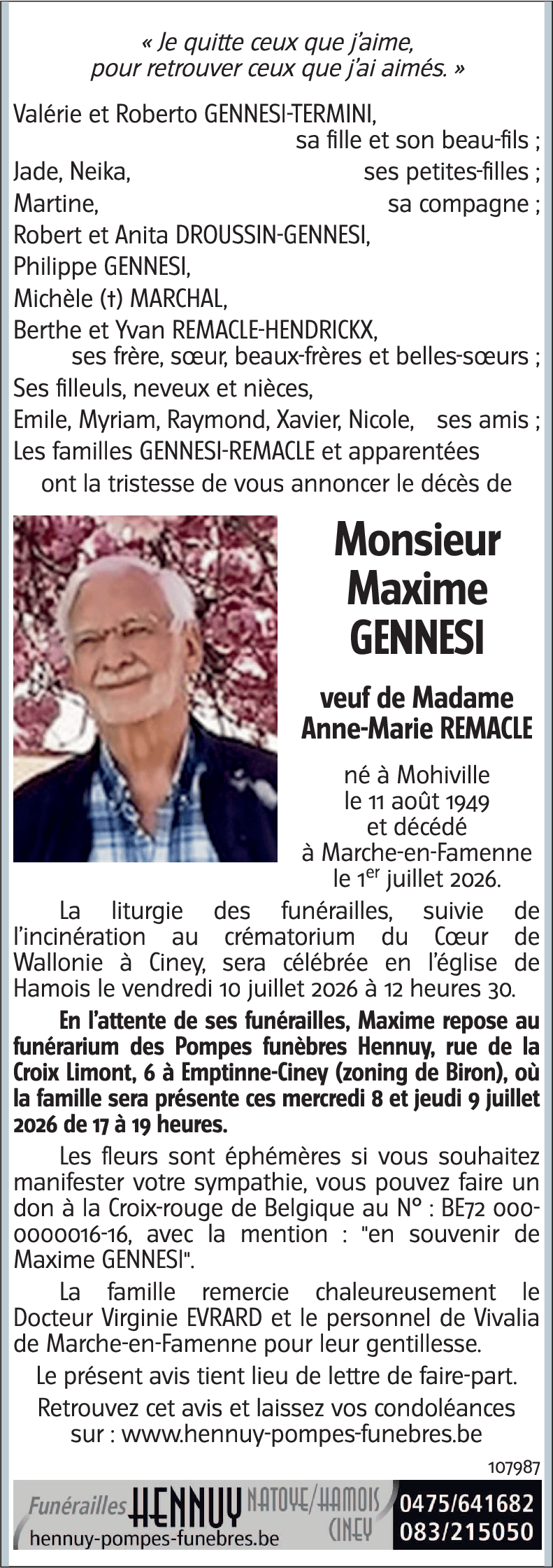 Maxime GENNESI