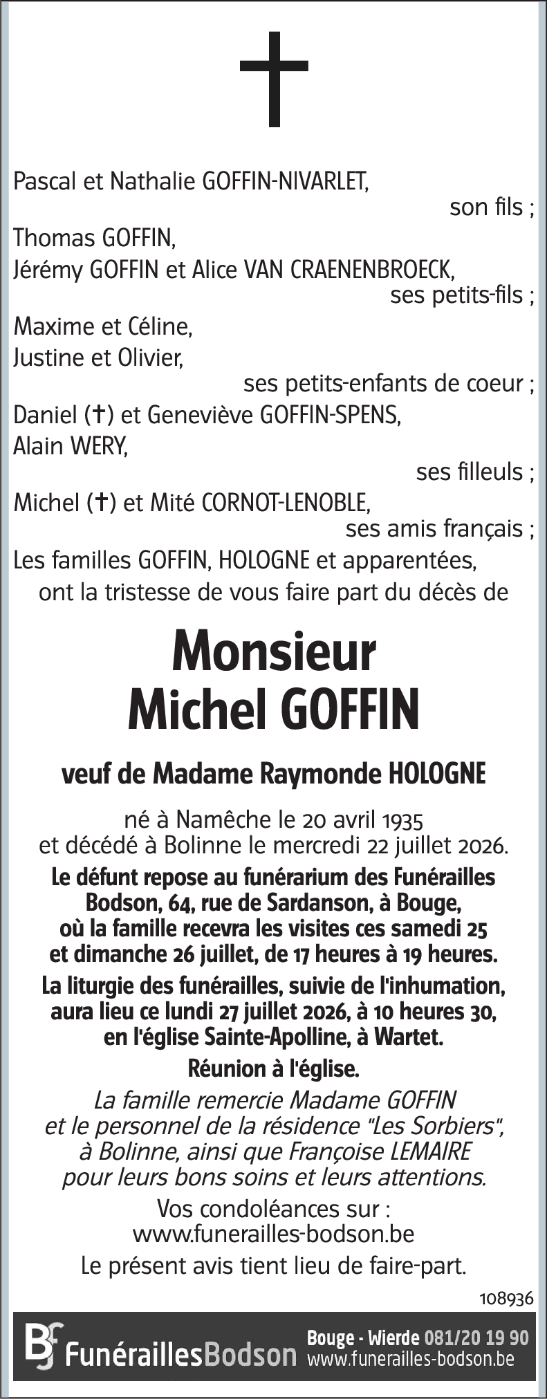 Michel GOFFIN