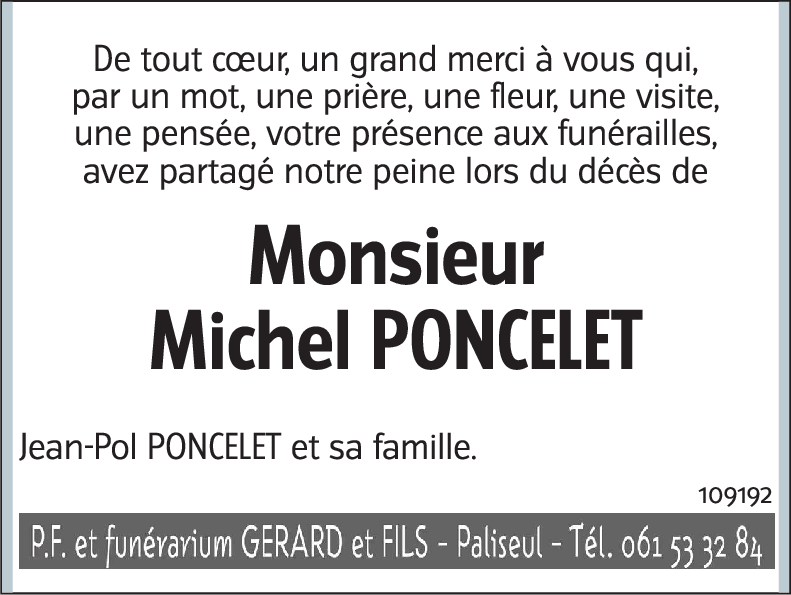 Michel PONCELET