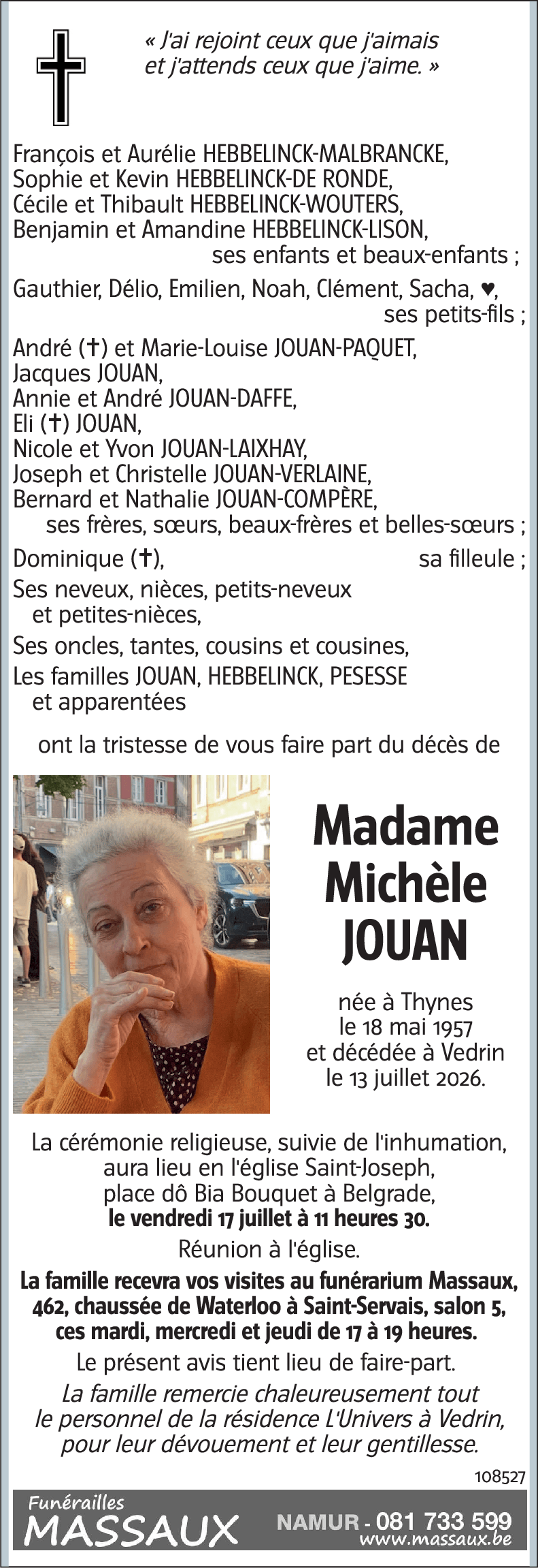 Michèle JOUAN