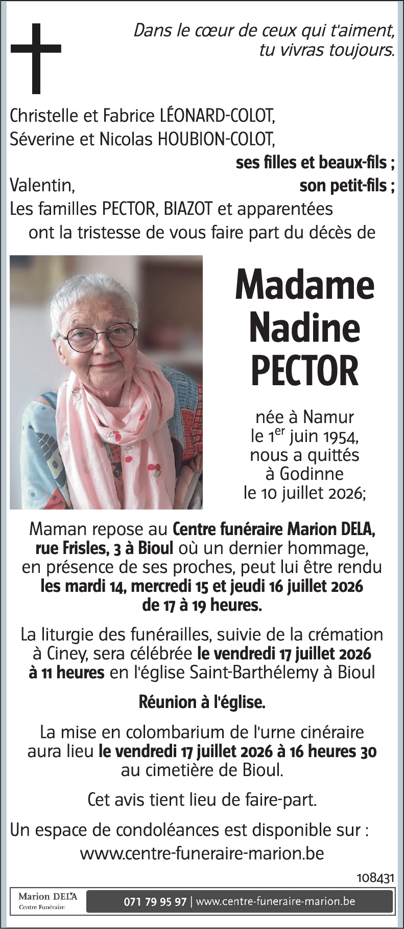 Nadine PECTOR