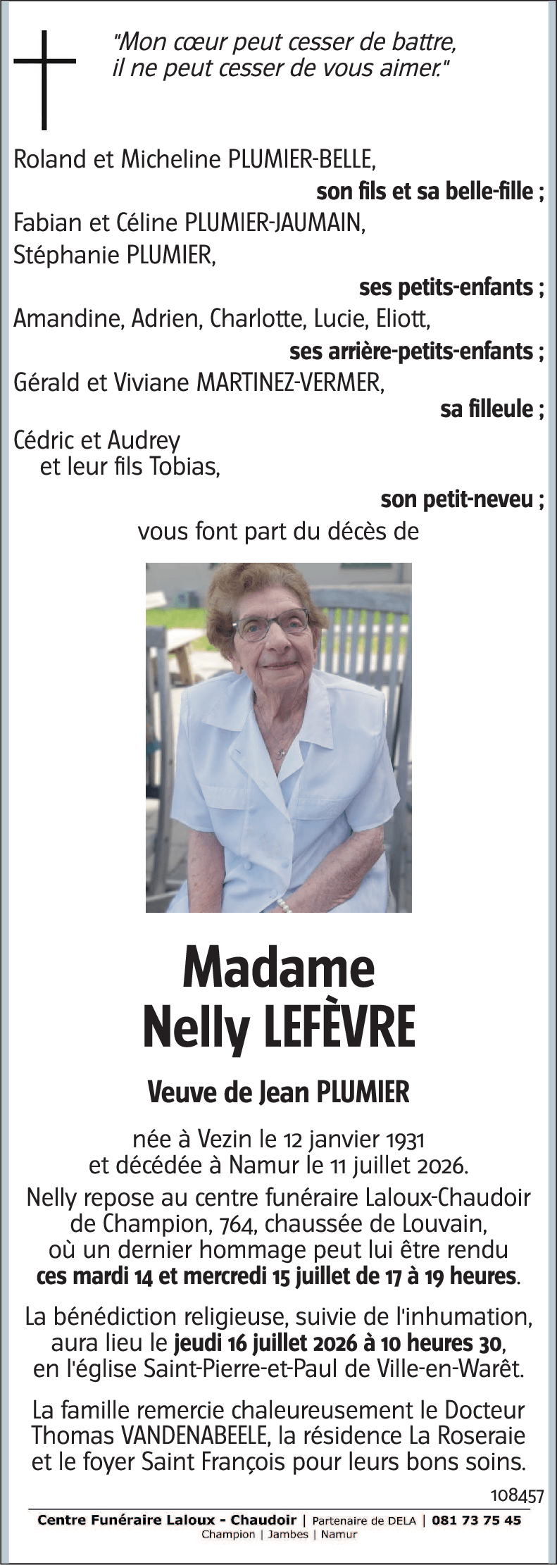 Nelly LEFEVRE