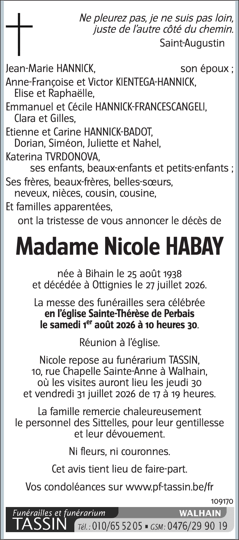 Nicole HABAY