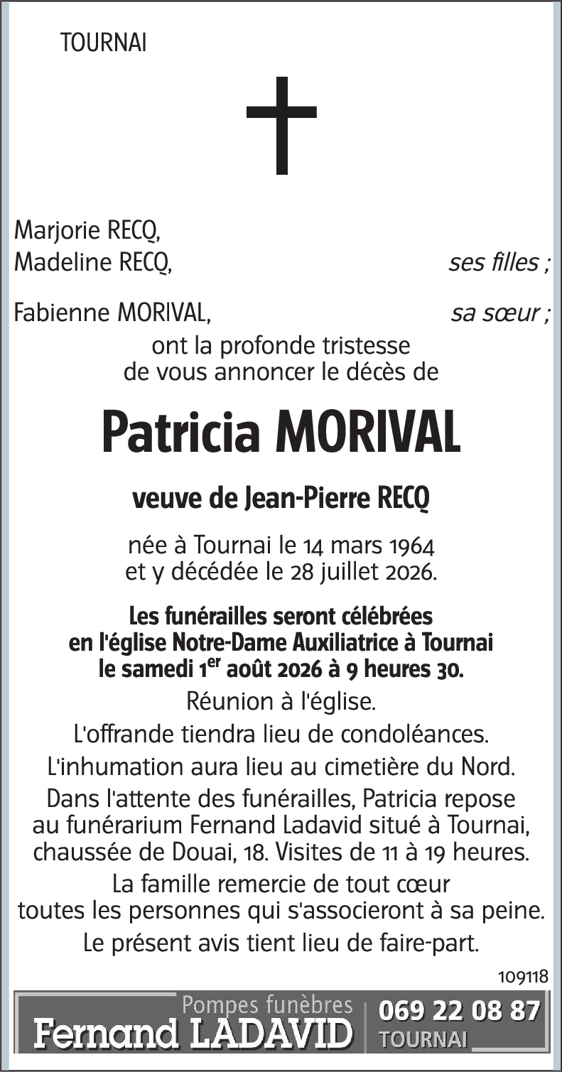 Patricia MORIVAL