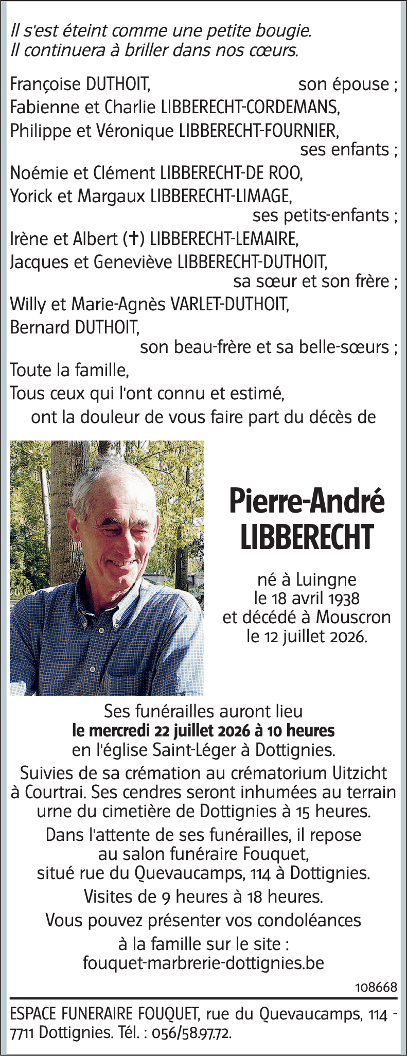 Pierre-André LIBBERECHT