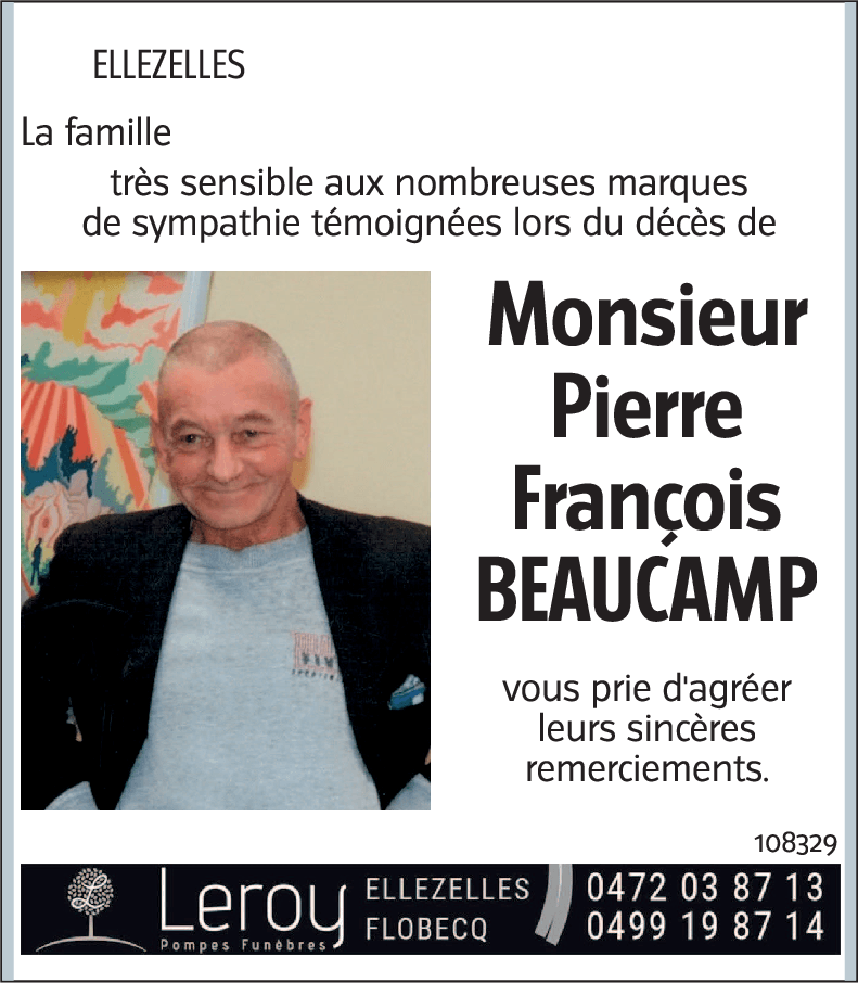 PIERRE FRANCOIS BEAUCAMP